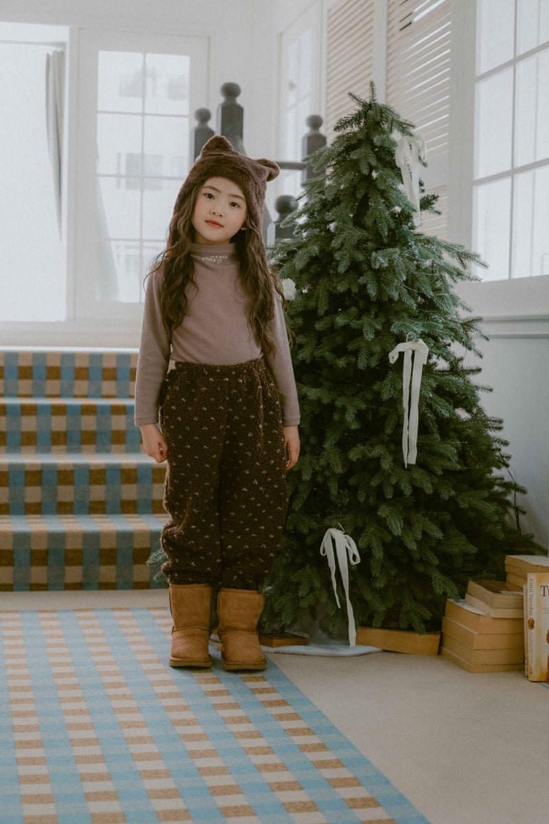 Night Bebe - Korean Baby Fashion - #babygirlfashion - Cushion Jogger Pants