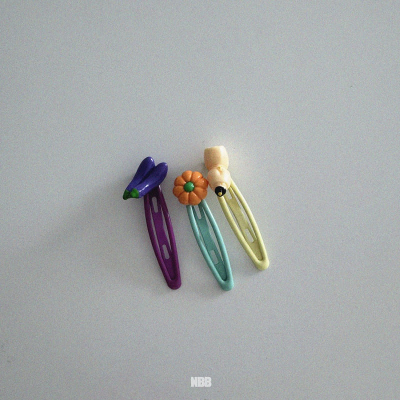 Night Bebe - Korean Baby Fashion - #babylifestyle - Vegetable Shop Pin Set - 5