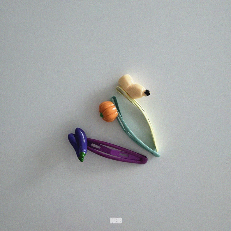 Night Bebe - Korean Baby Fashion - #babyoninstagram - Vegetable Shop Pin Set - 6