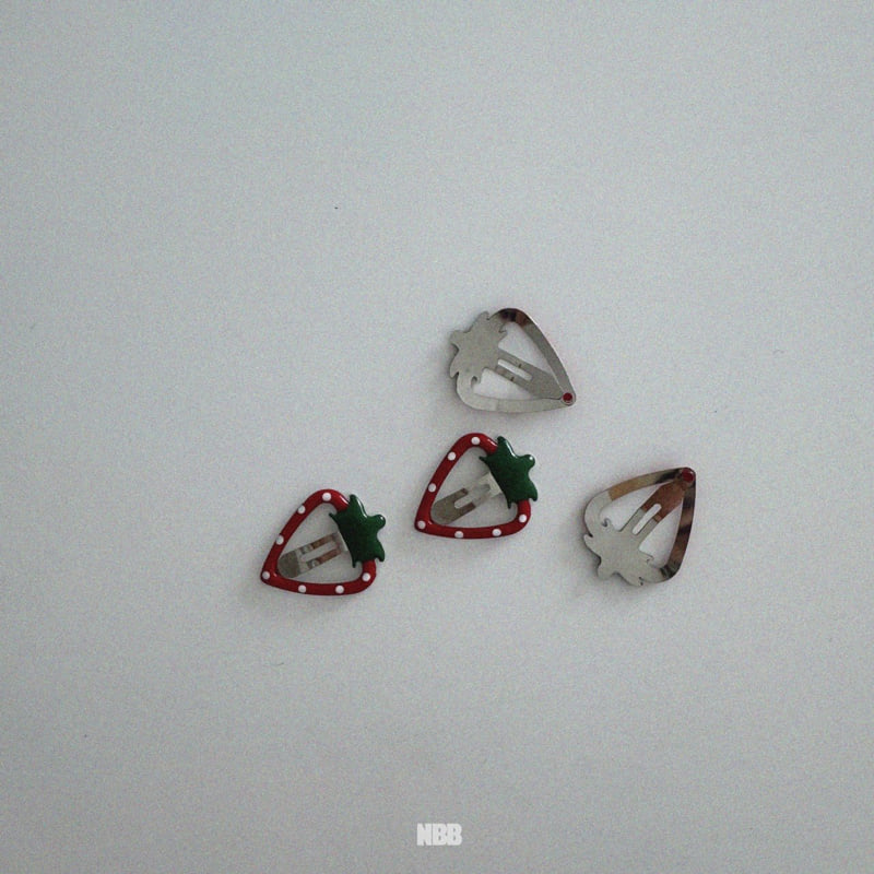 Night Bebe - Korean Baby Fashion - #babyoninstagram - Retro Strawberry Pin - 7