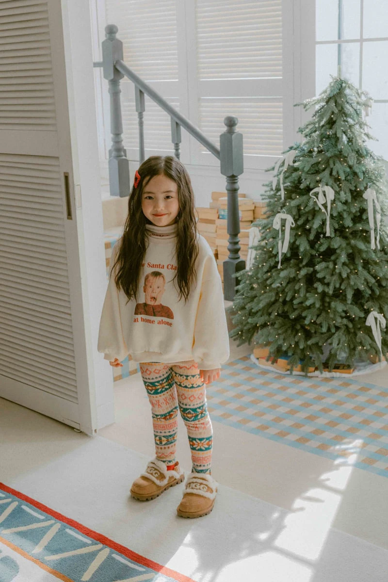 Night Bebe - Korean Baby Fashion - #babyootd - Alone Sweatshirt - 5