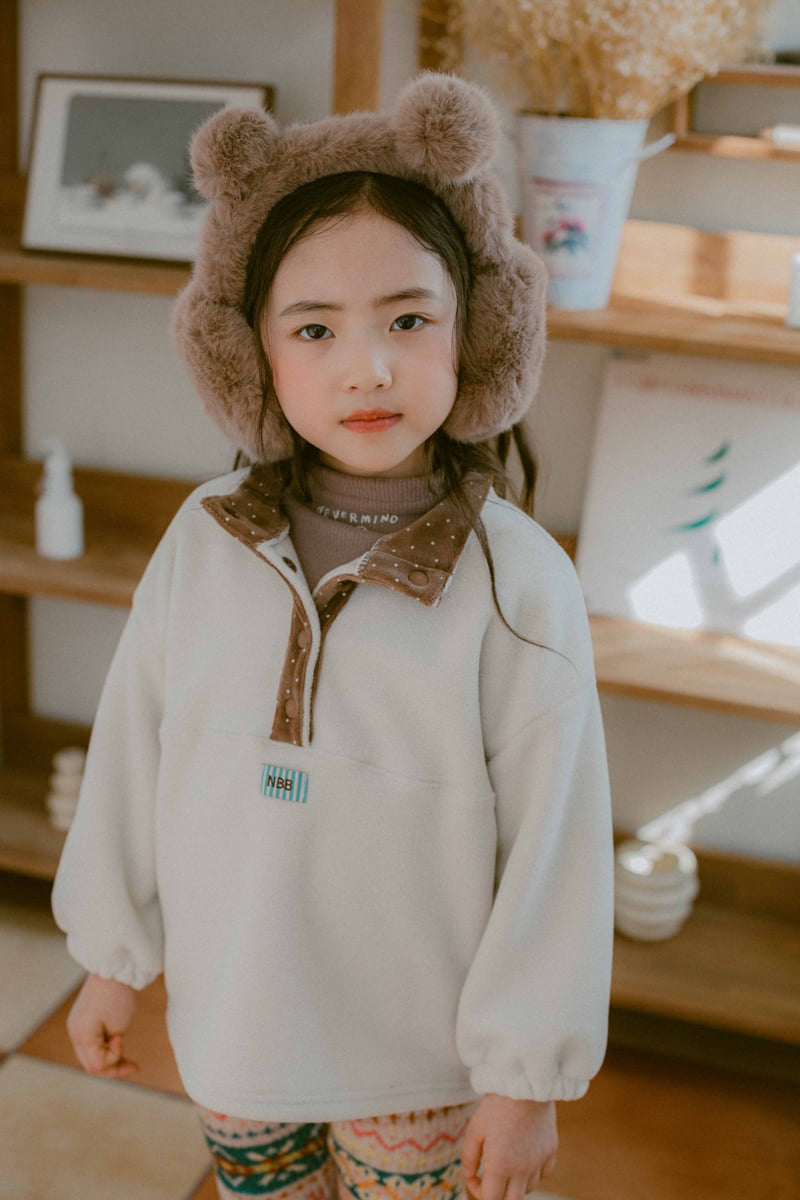 Night Bebe - Korean Baby Fashion - #babyootd - Tutu Button Fleece