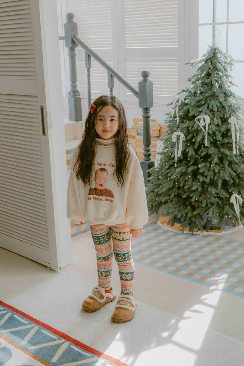 Night Bebe - Korean Baby Fashion - #babyoutfit - Alone Sweatshirt - 6