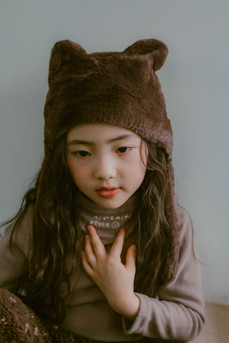 Night Bebe - Korean Baby Fashion - #babywear - Milky Half Neck Tee - 3