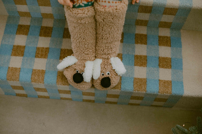 Night Bebe - Korean Baby Fashion - #smilingbaby - Puppy Knee Socks - 2