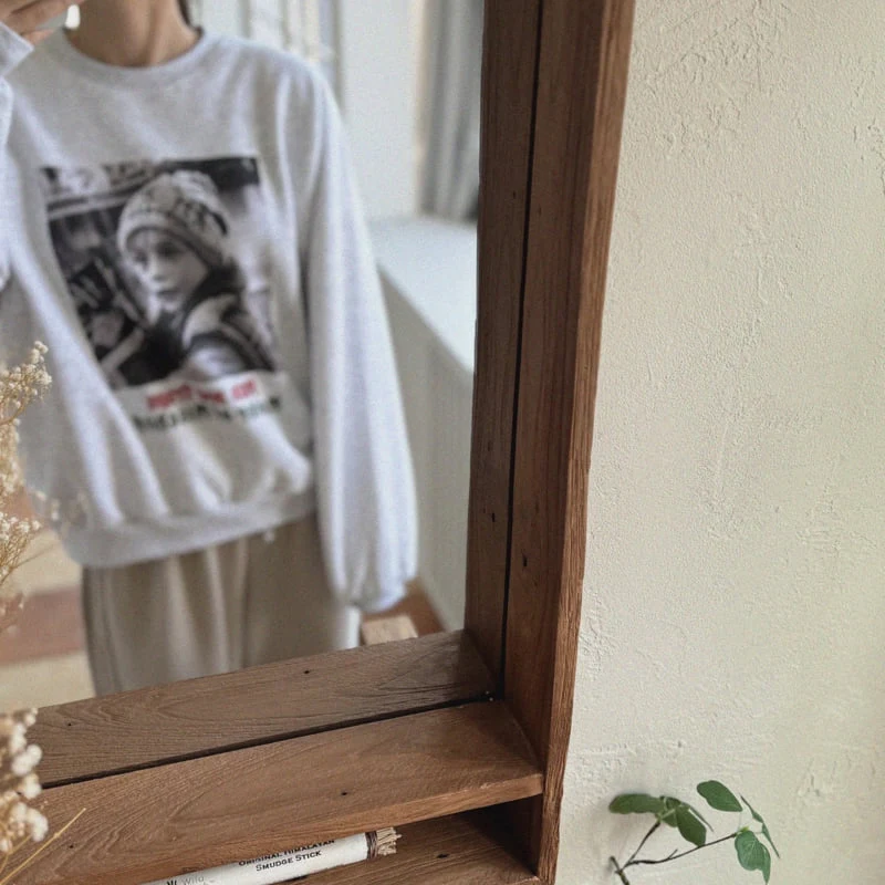 Night Bebe - Korean Women Fashion - #womensfashion - Pizza Sweatshirt (Adult) - 9
