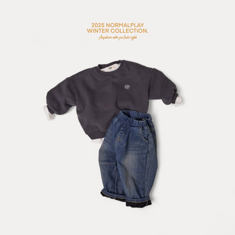 Normalplay - Korean Children Fashion - #Kfashion4kids - Play Denim Pants - 7