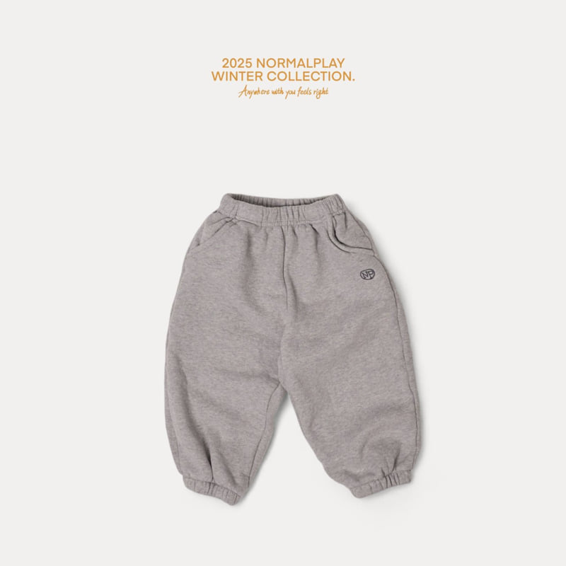 Normalplay - Korean Children Fashion - #Kfashion4kids - Fleece Jogger Pants - 5
