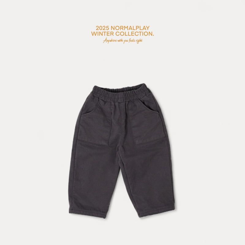 Normalplay - Korean Children Fashion - #Kfashion4kids - Matil Brushed Pants - 8