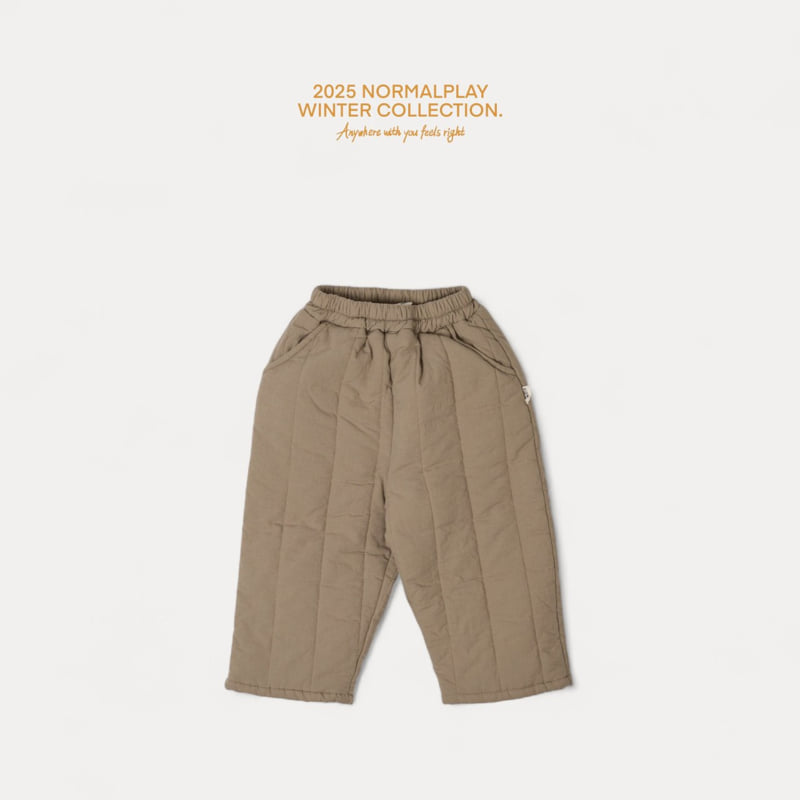 Normalplay - Korean Children Fashion - #Kfashion4kids - Quilted Pants - 5