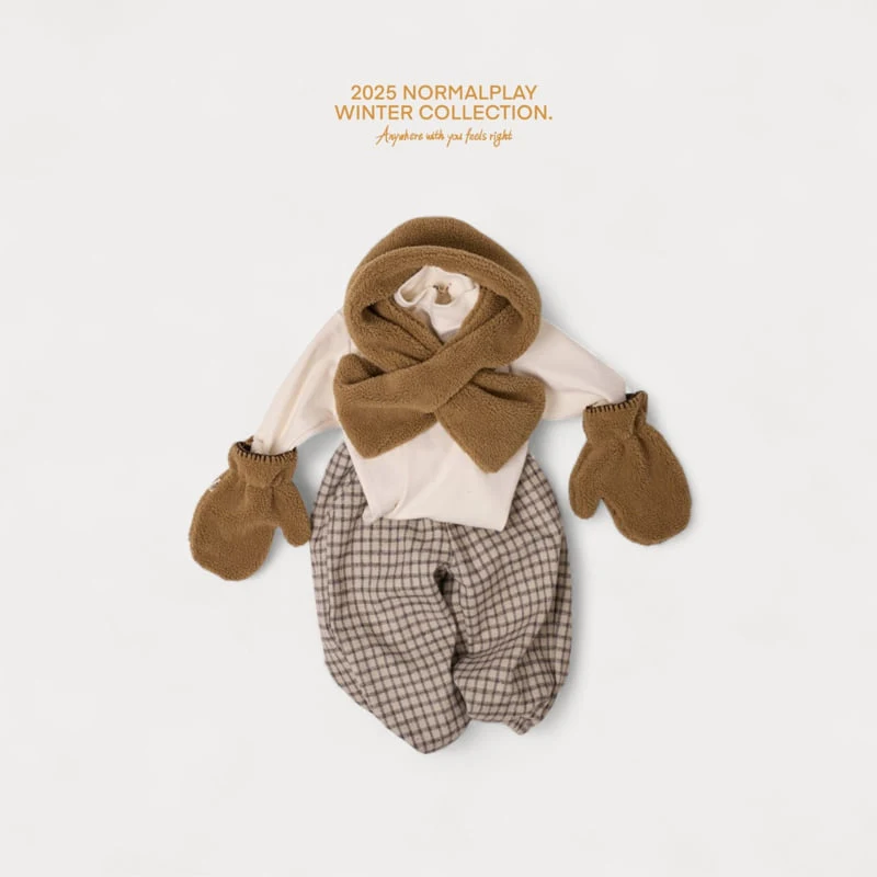 Normalplay - Korean Children Fashion - #childofig - Choco Check Pants - 11