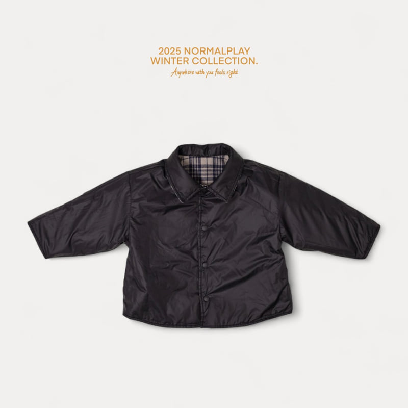 Normalplay - Korean Children Fashion - #childofig - Double Face Padded Shirt - 5