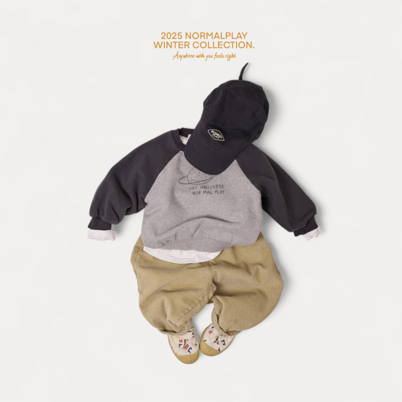 Normalplay - Korean Children Fashion - #childofig - Universe Raglan Tee - 6