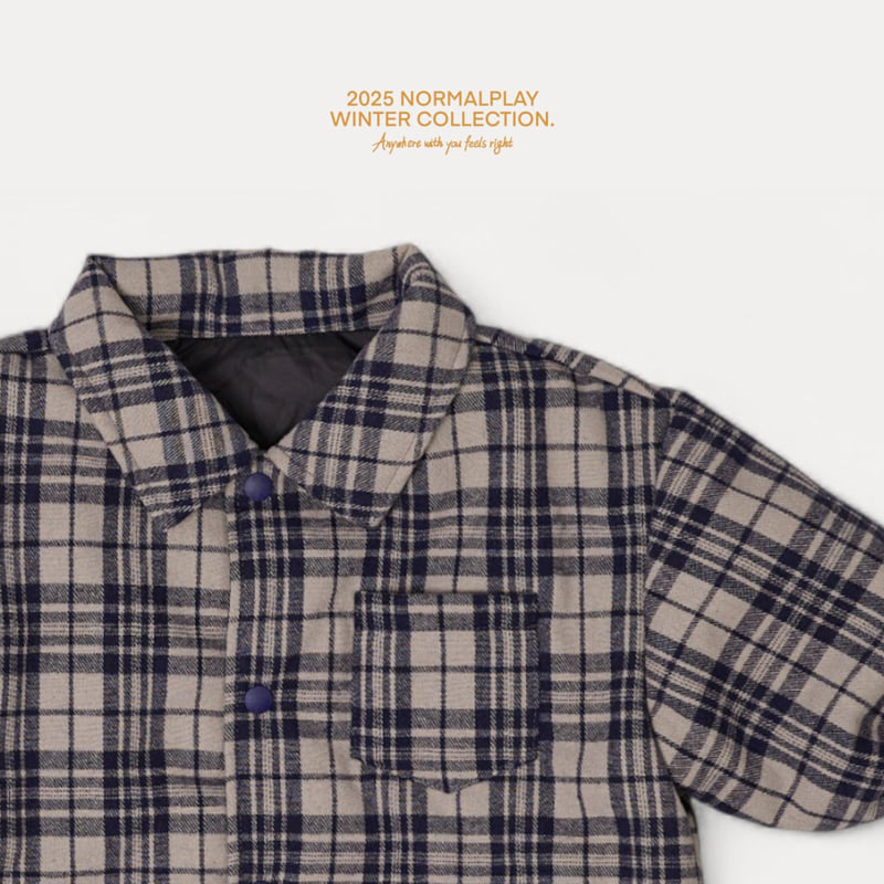 Normalplay - Korean Children Fashion - #childrensboutique - Double Face Padded Shirt - 7
