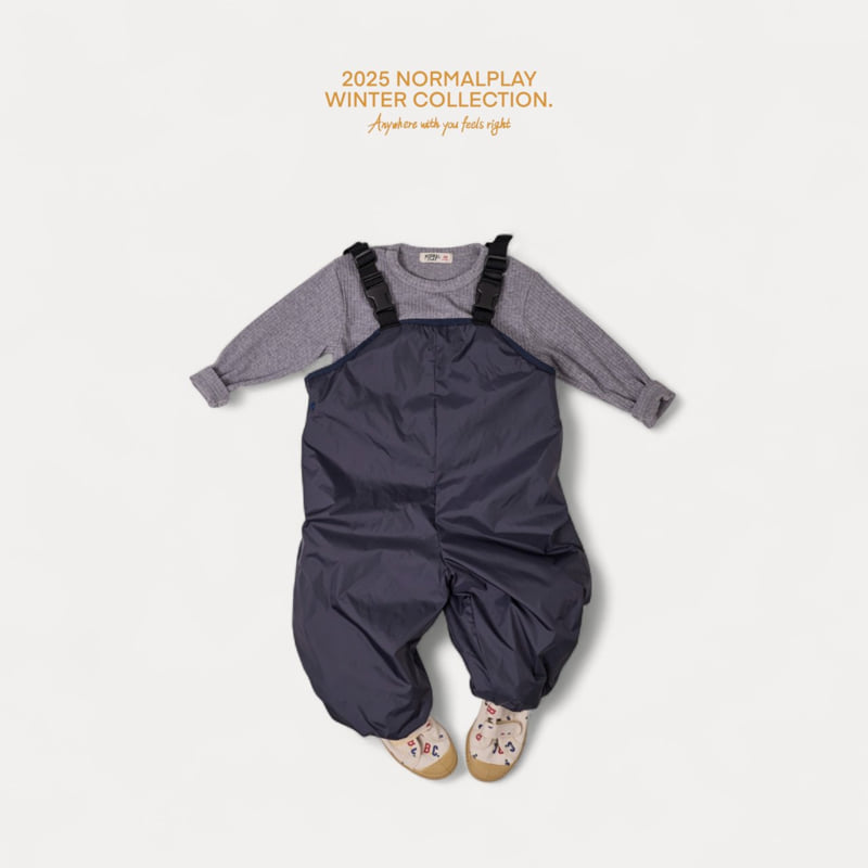 Normalplay - Korean Children Fashion - #childrensboutique - Bear Bell Ribbed Tee - 11