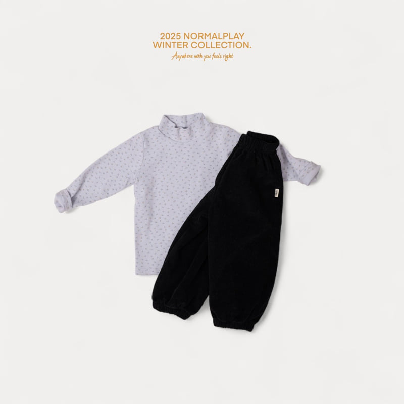 Normalplay - Korean Children Fashion - #childrensboutique - Everyday Corduroy Gingham Pants - 7