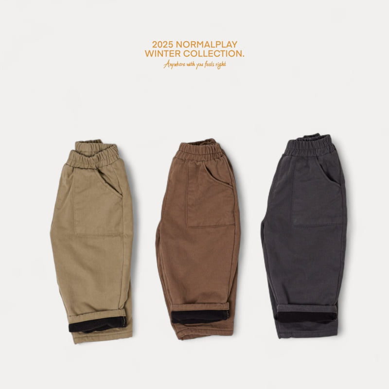 Normalplay - Korean Children Fashion - #childrensboutique - Matil Brushed Pants