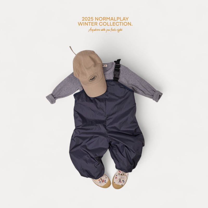 Normalplay - Korean Children Fashion - #designkidswear - Bear Bell Ribbed Tee - 12