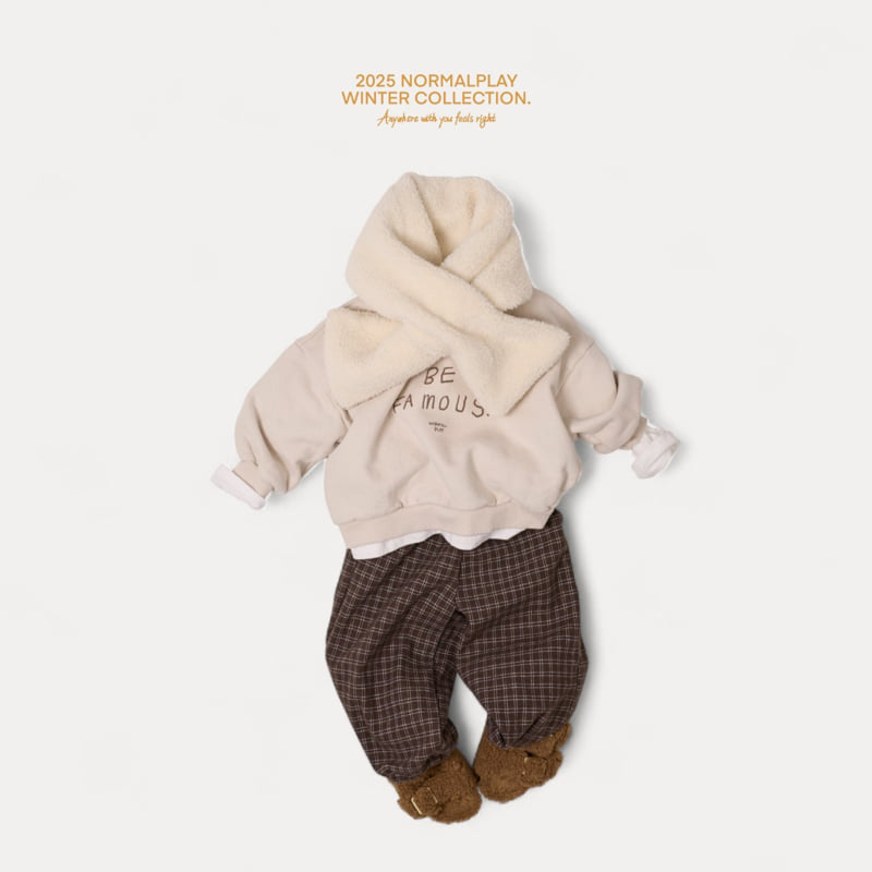 Normalplay - Korean Children Fashion - #designkidswear - Just Fleece Sweatshirt - 9