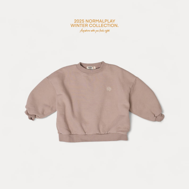 Normalplay - Korean Children Fashion - #discoveringself - Fleece Sweatshirt - 6