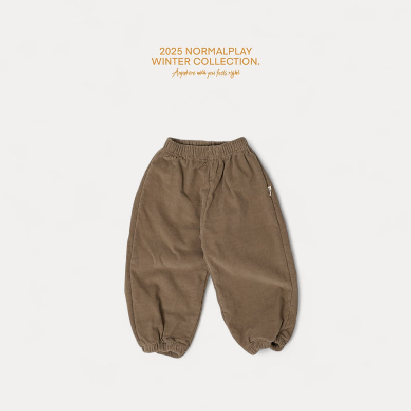 Normalplay - Korean Children Fashion - #discoveringself - Everyday Corduroy Gingham Pants - 9