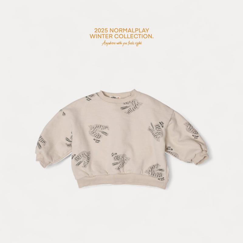Normalplay - Korean Children Fashion - #designkidswear - Peace Bird Sweatshirt - 4