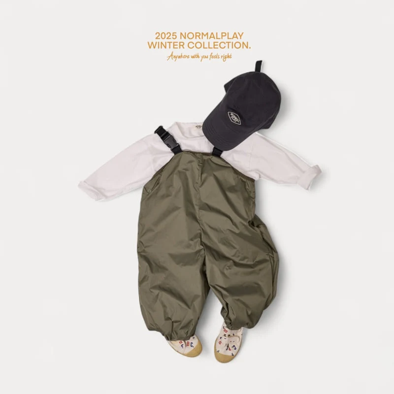 Normalplay - Korean Children Fashion - #fashionkids - Play Waterproof Overalls - 11