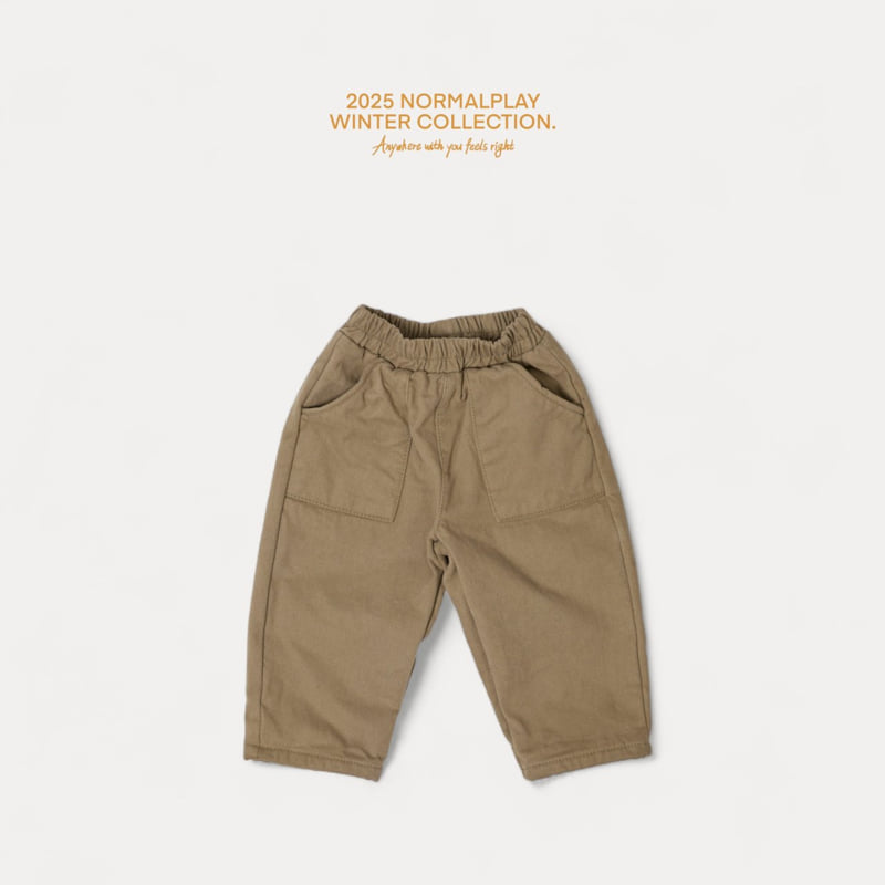 Normalplay - Korean Children Fashion - #discoveringself - Matil Brushed Pants - 4