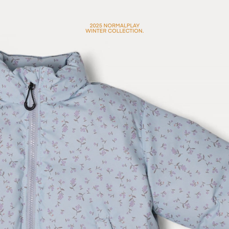 Normalplay - Korean Children Fashion - #kidsshorts - Atti Flower Duck Down Jacket (Kids) - 10