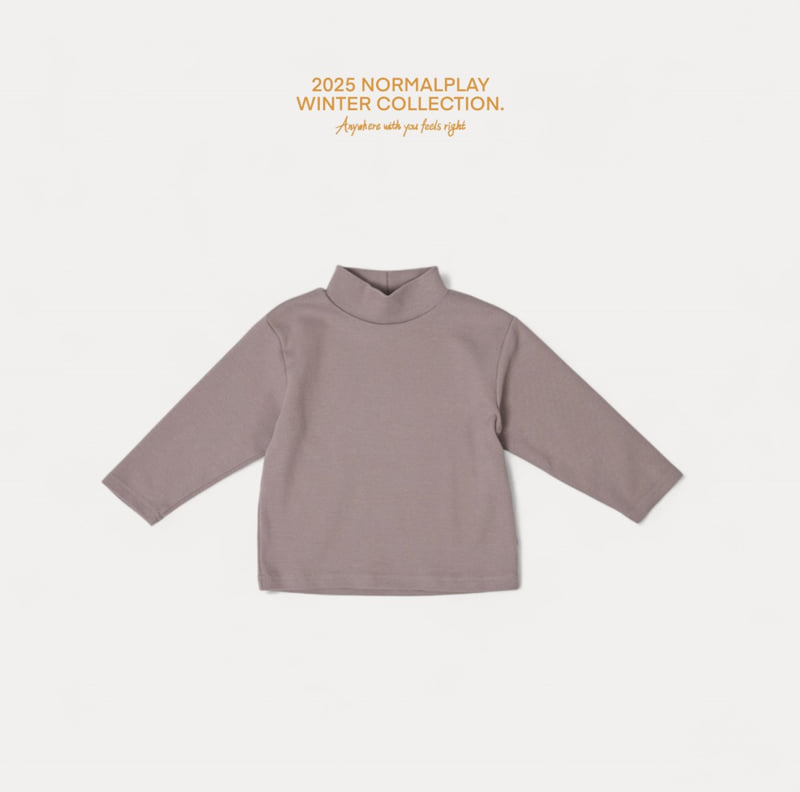 Normalplay - Korean Children Fashion - #fashionkids - Winter Turtleneck Tee - 4