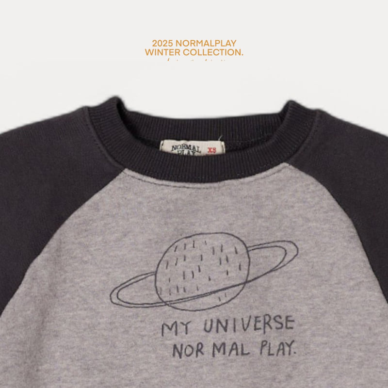 Normalplay - Korean Children Fashion - #kidsshorts - Universe Raglan Tee - 12