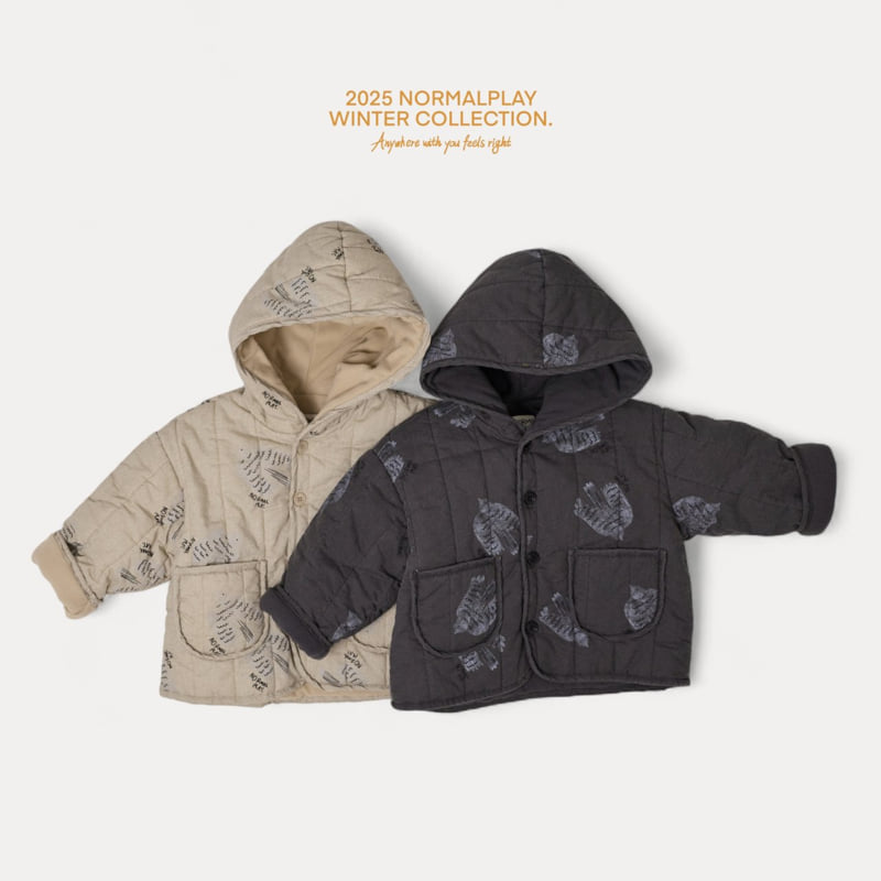 Normalplay - Korean Children Fashion - #kidsshorts - Bird Hoodie Overlap (Junior) - 4