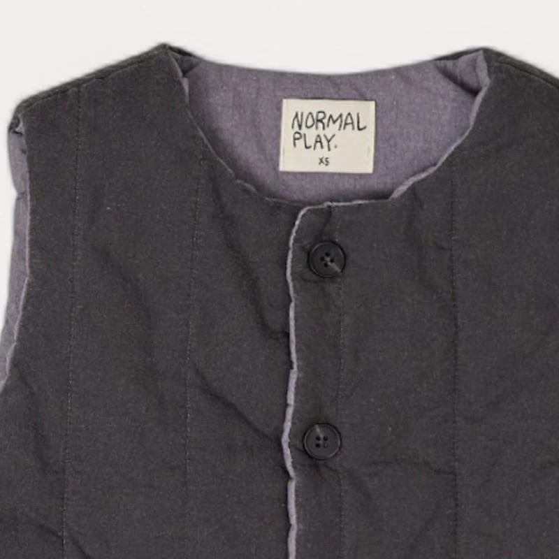 Normalplay - Korean Children Fashion - #kidzfashiontrend - Quilted Vest - 7