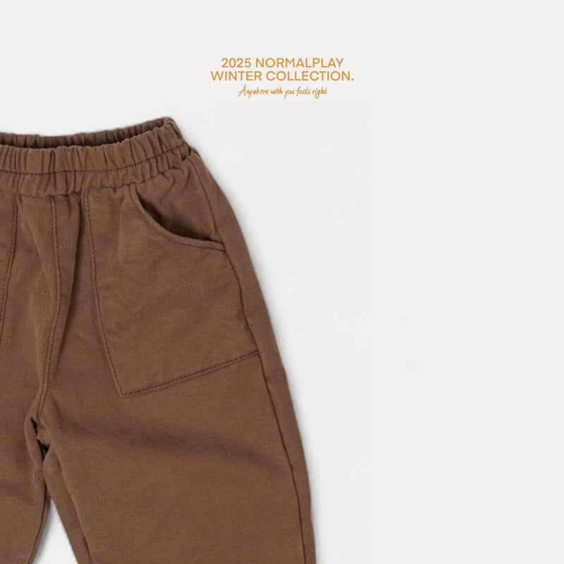 Normalplay - Korean Children Fashion - #kidzfashiontrend - Matil Brushed Pants - 7