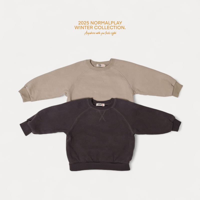 Normalplay - Korean Children Fashion - #Kfashion4kids - Tory Raglan Sweatshirt - 4