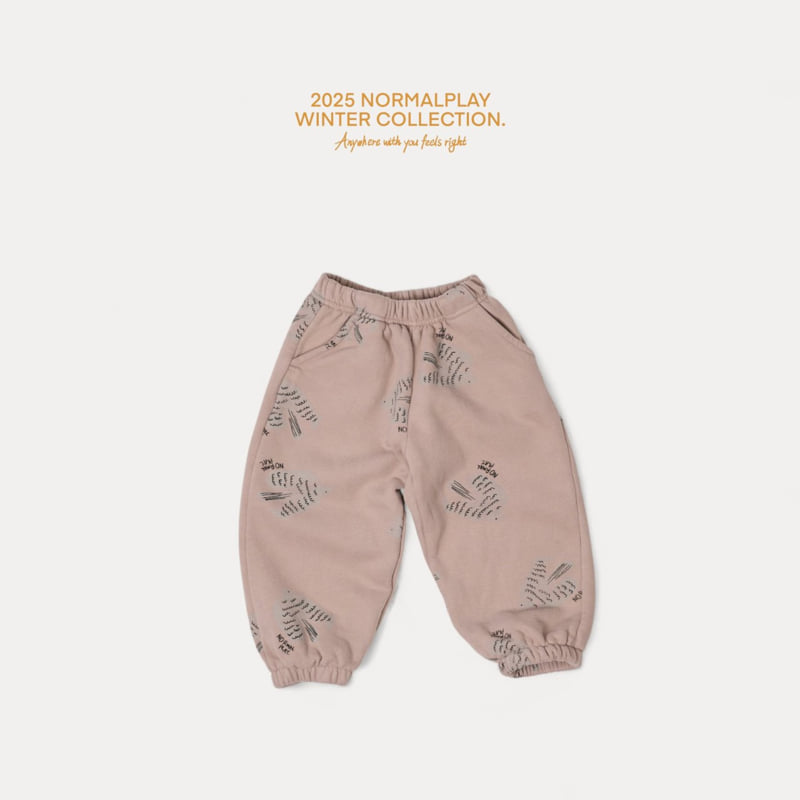 Normalplay - Korean Children Fashion - #littlefashionista - Peace Bird Jogger Pants - 5