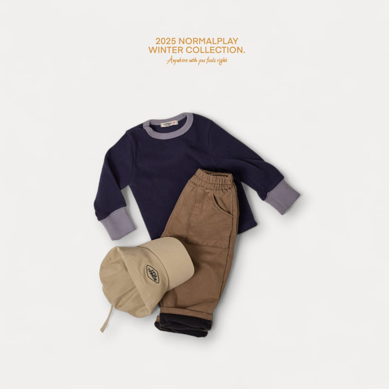 Normalplay - Korean Children Fashion - #magicofchildhood - Matil Brushed Pants - 10