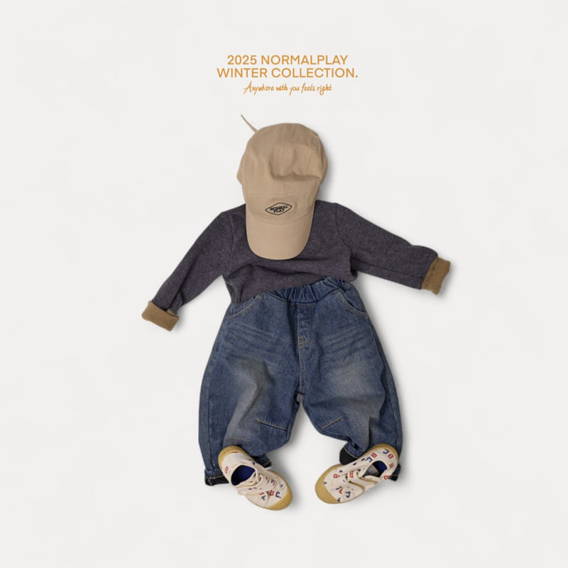 Normalplay - Korean Children Fashion - #minifashionista - Play Denim Pants - 10