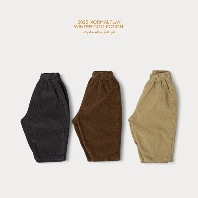 Normalplay - Korean Children Fashion - #minifashionista - Bangbang Corduroy Pants