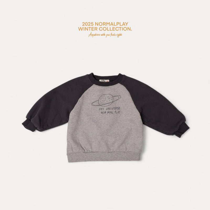 Normalplay - Korean Children Fashion - #magicofchildhood - Universe Raglan Tee - 4