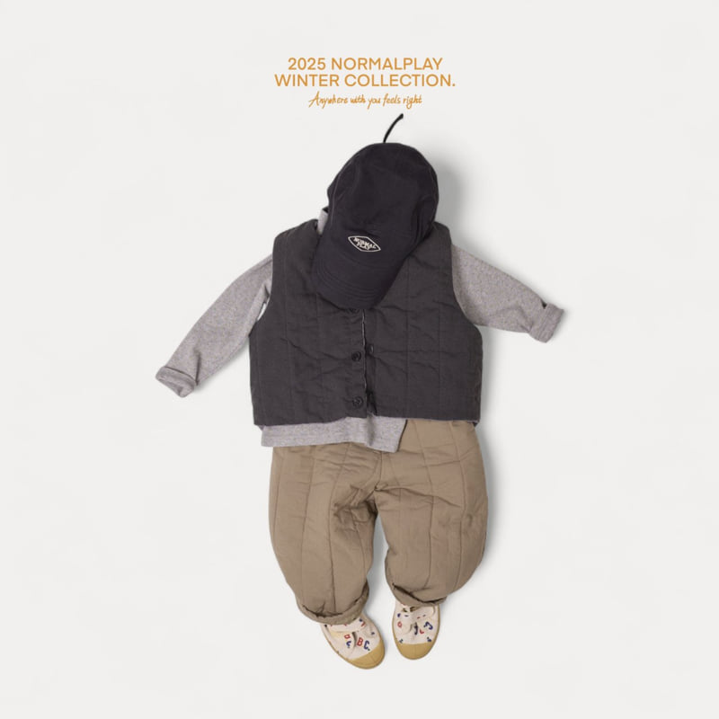 Normalplay - Korean Children Fashion - #minifashionista - Quilted Pants - 8