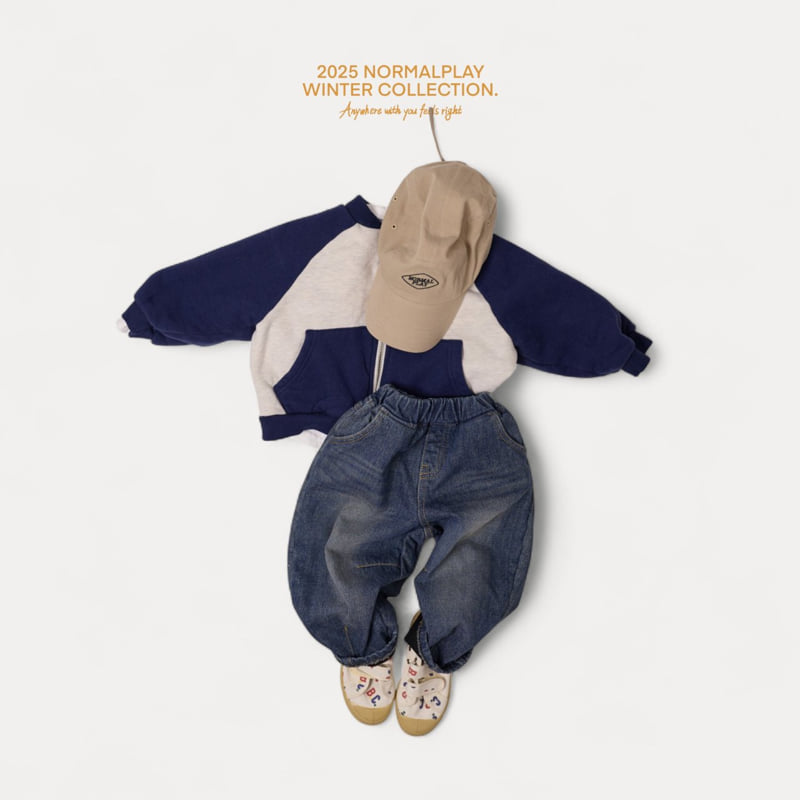 Normalplay - Korean Children Fashion - #todddlerfashion - Combi Raglan Zip-Up - 11