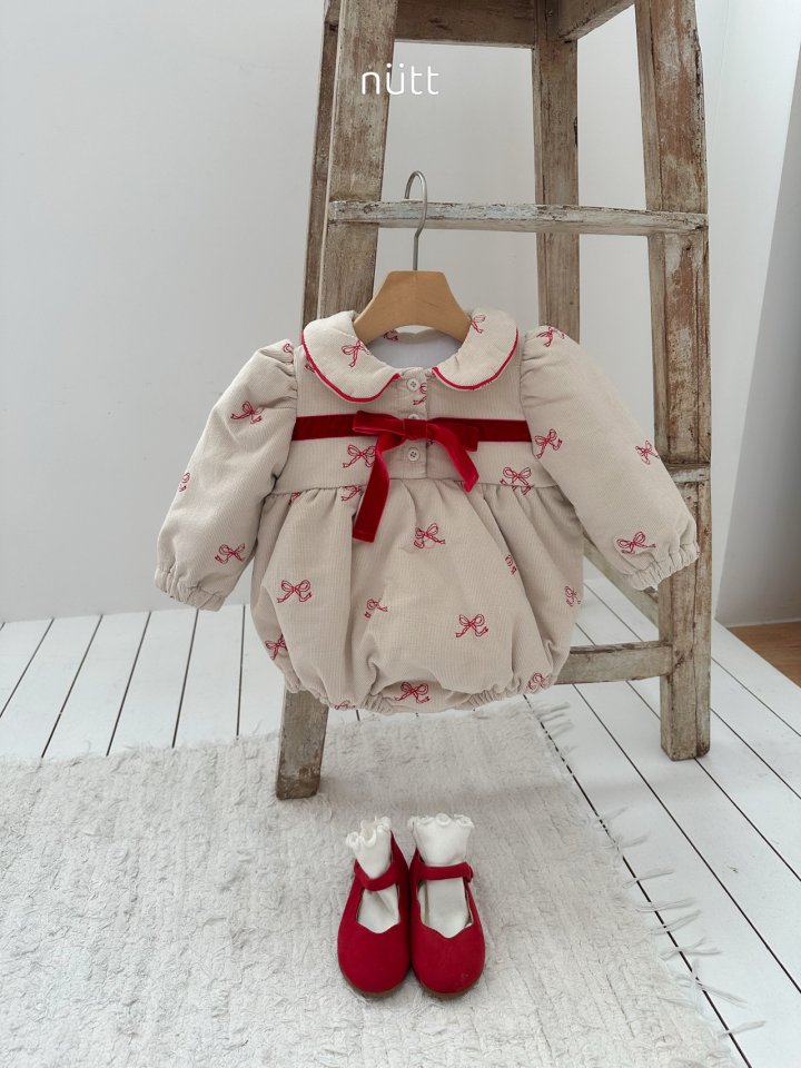 Nutt - Korean Baby Fashion - #babyclothing - Merry Ribbon Suit - 7