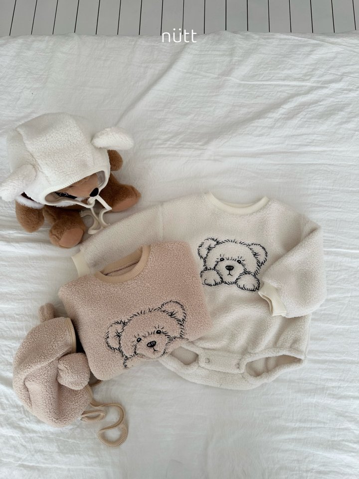 Nutt - Korean Baby Fashion - #babygirlfashion - Kuma Bonnet Suit (Bonnet Set) - 7