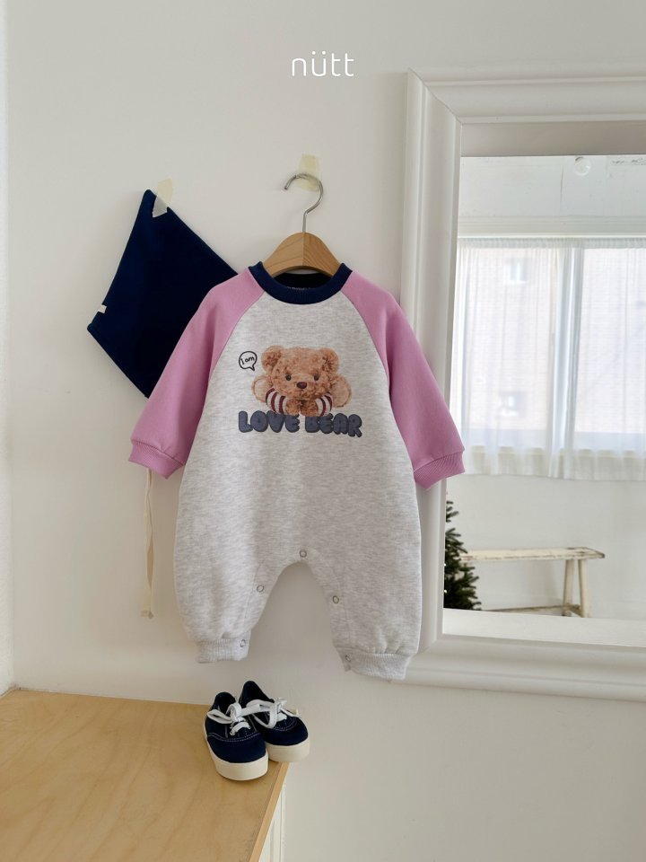 Nutt - Korean Baby Fashion - #babylifestyle - Popo Bear Suit (Bonnet Set) - 6