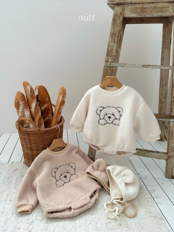 Nutt - Korean Baby Fashion - #babyoninstagram - Kuma Bonnet Suit (Bonnet Set) - 9