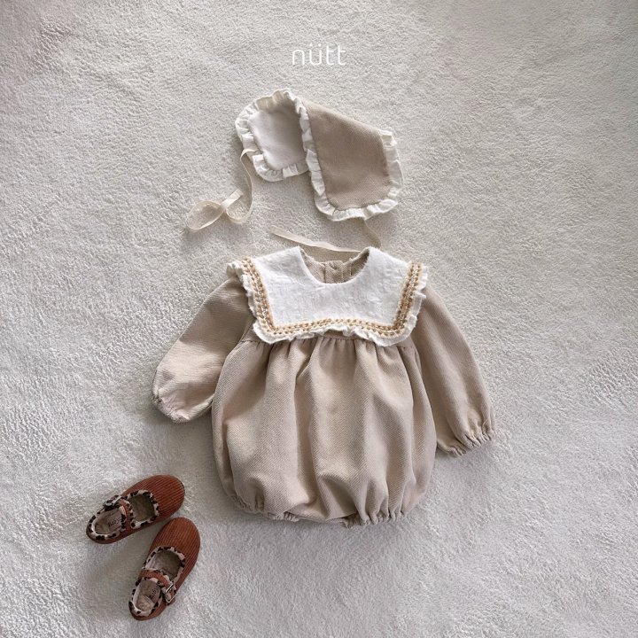 Nutt - Korean Baby Fashion - #babyootd - Sailor Square Suit (Hairband Set) - 11