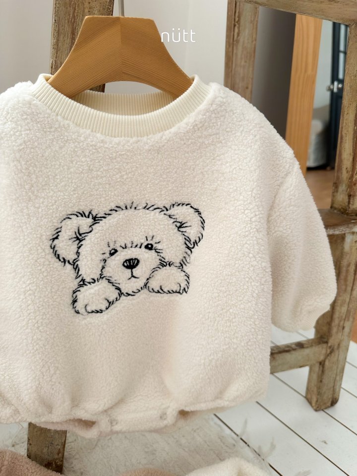 Nutt - Korean Baby Fashion - #babyootd - Kuma Bonnet Suit (Bonnet Set) - 10