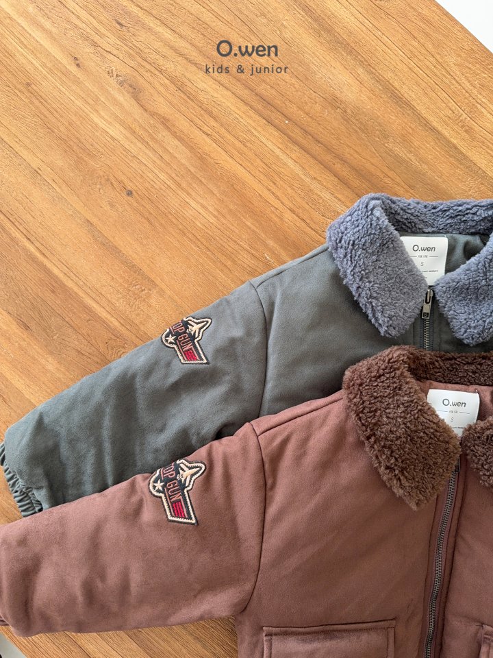O Wen - Korean Children Fashion - #Kfashion4kids - Suede Jacket - 10