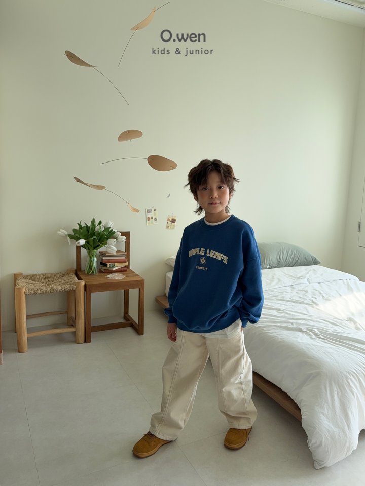 O Wen - Korean Children Fashion - #Kfashion4kids - Maple Fleece Sweatshirt - 8